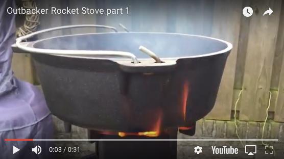 Outbacker Rocket Stove - Customer Review